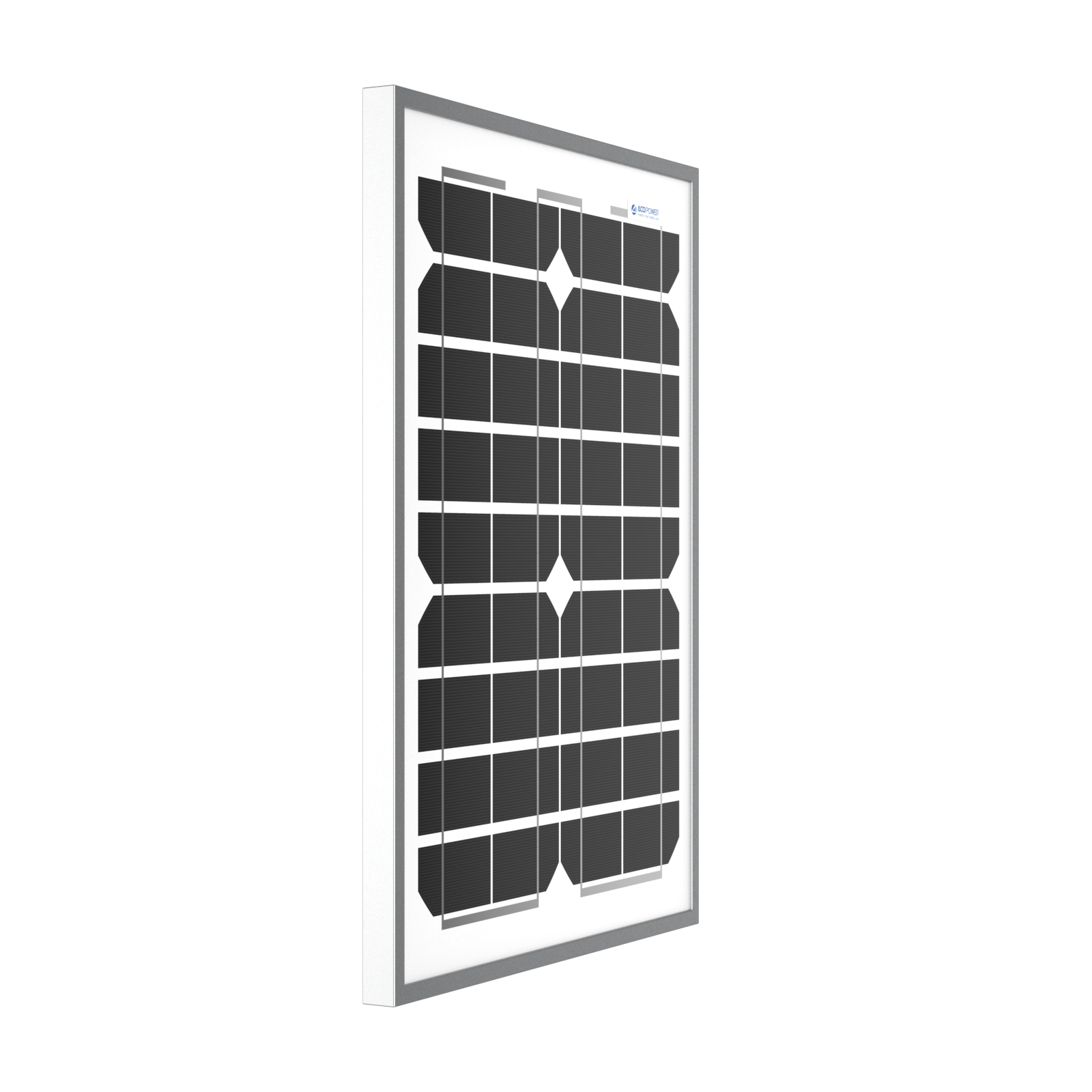 ACOPower 20 Watt Mono Solar Panel for 12 V Battery Charging, Off Grid