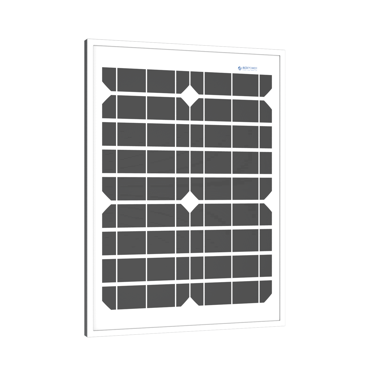 ACOPower 20 Watt Mono Solar Panel for 12 V Battery Charging, Off Grid