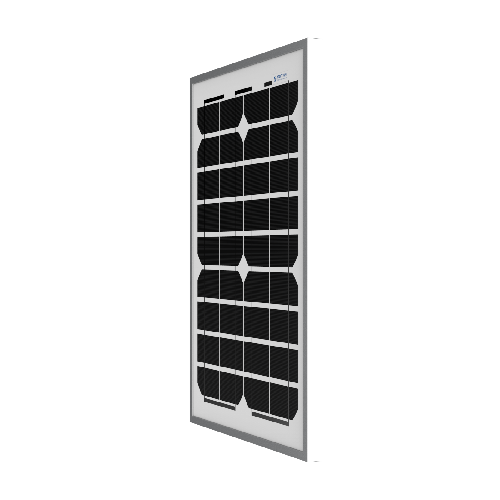 ACOPower 20 Watt Mono Solar Panel for 12 V Battery Charging, Off Grid