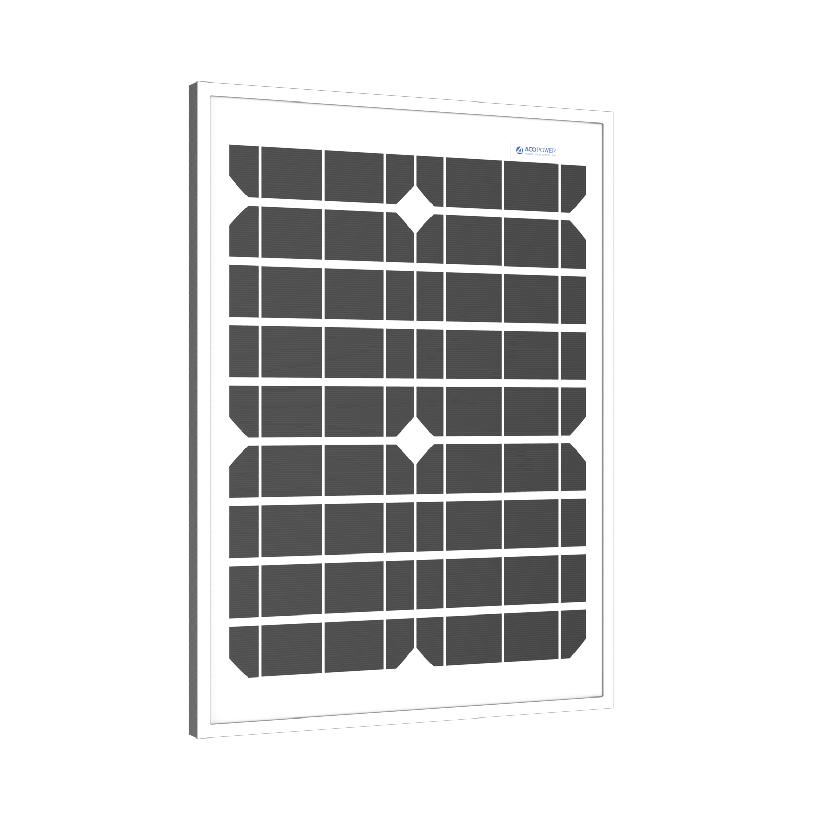 ACOPower 20 Watt Mono Solar Panel for 12 V Battery Charging, Off Grid