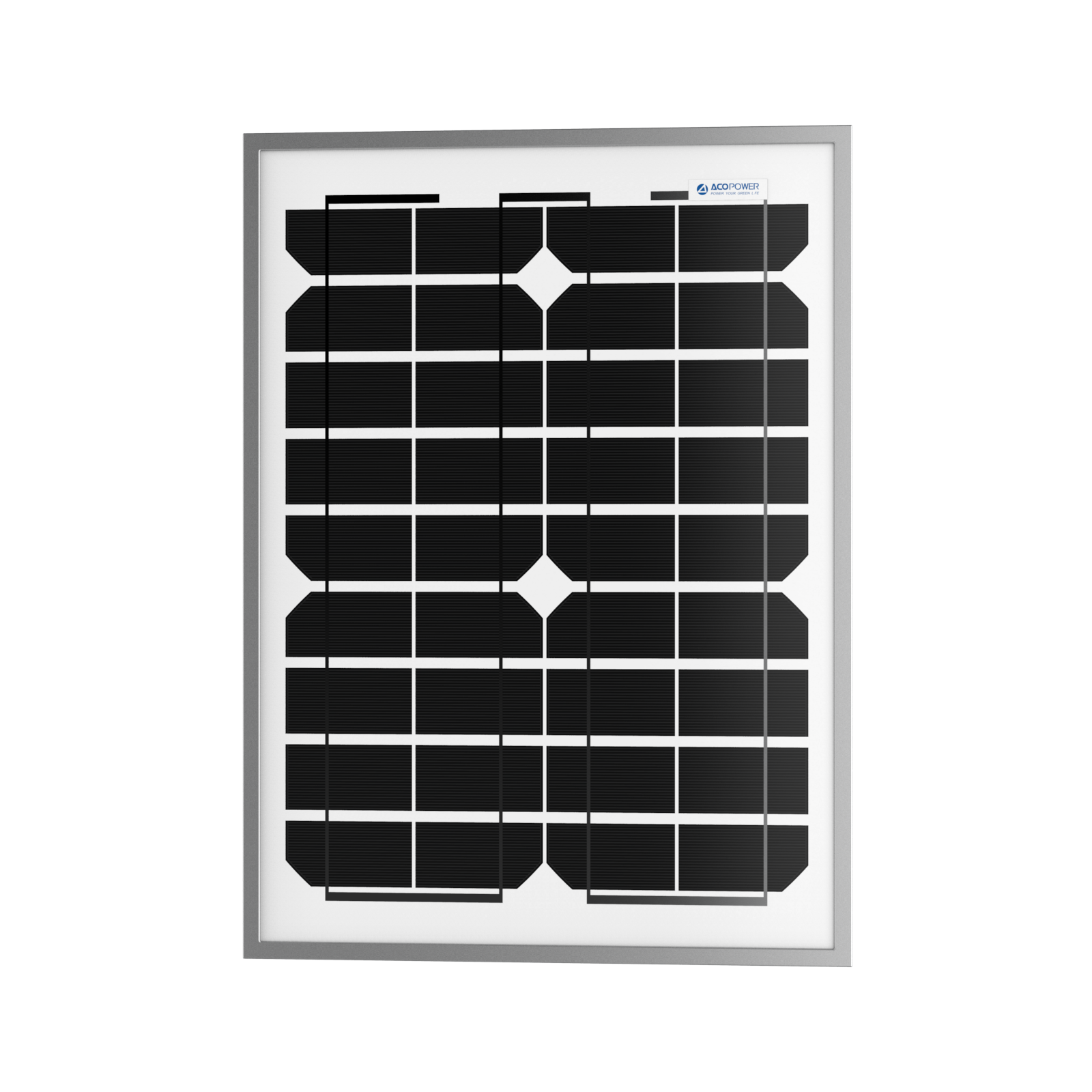 ACOPower 20 Watt Mono Solar Panel for 12 V Battery Charging, Off Grid