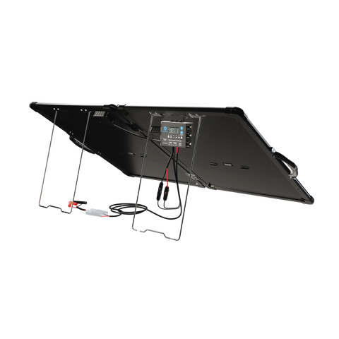 ACOPower Plk 120W Portable Solar Panel Kit, Lightweight Briefcase with 20A Charge Controller