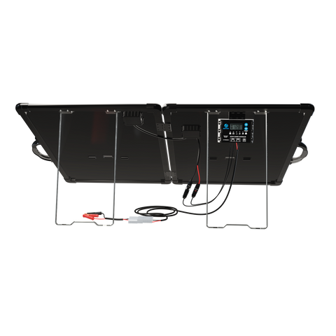 ACOPower Plk 120W Portable Solar Panel Kit, Lightweight Briefcase with 20A Charge Controller