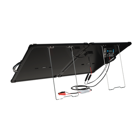 ACOPower Plk 120W Portable Solar Panel Kit, Lightweight Briefcase with 20A Charge Controller